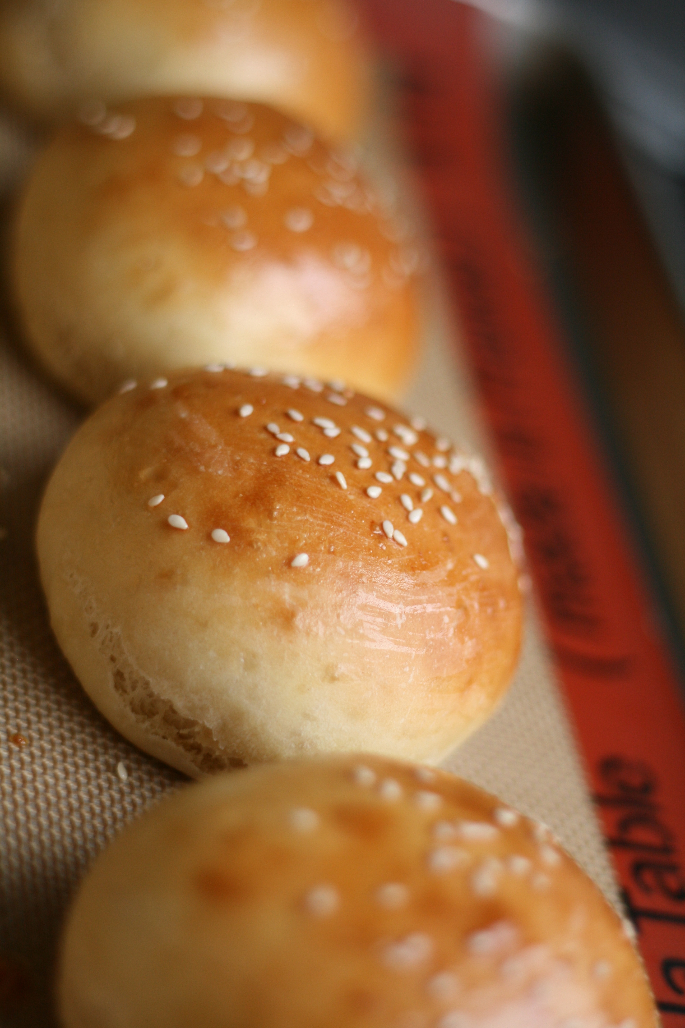 brioche hamburger buns